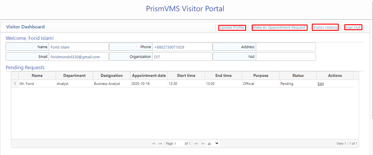 installation and setup of budget module